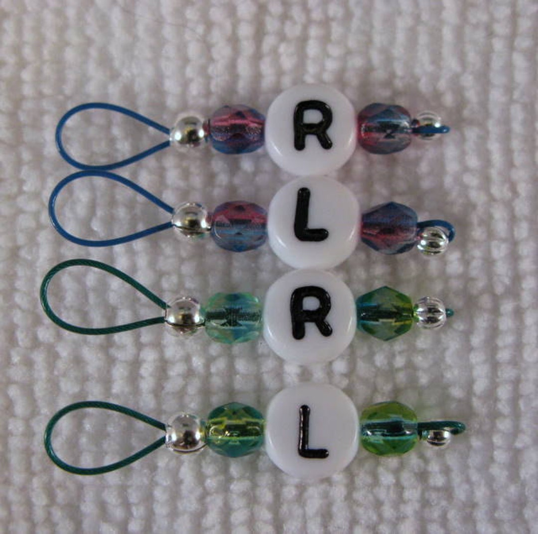 Sock Knitters Stitch Markers Left and Right - US 5 - Item No. 737 - Etsy