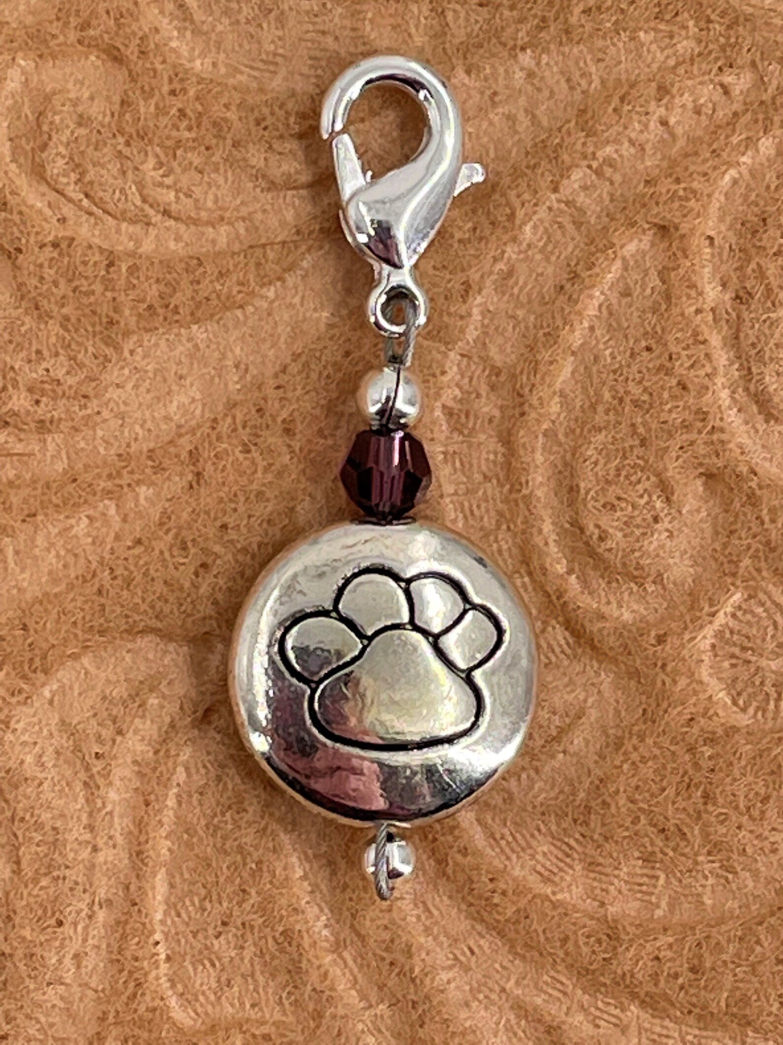 Animal Paw Print Removable Lobster Claw Stitch Markers Item Etsy
