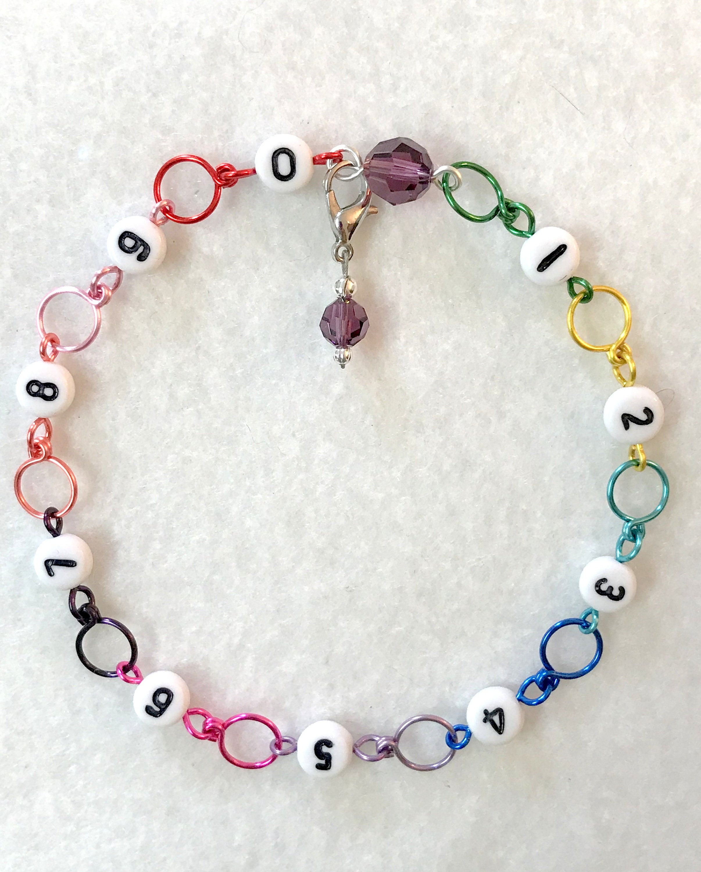 Knitting Numbered Continuous Chain Style 110 Row Counter -  US 9 - It…