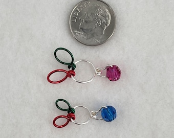 Increase Decrease Knitting Stitch Marker Set - Sizes US 5 and US 10 - Item No. 1296