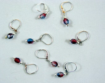 Blushing Berry Removable Stitch Markers - Item No. 839