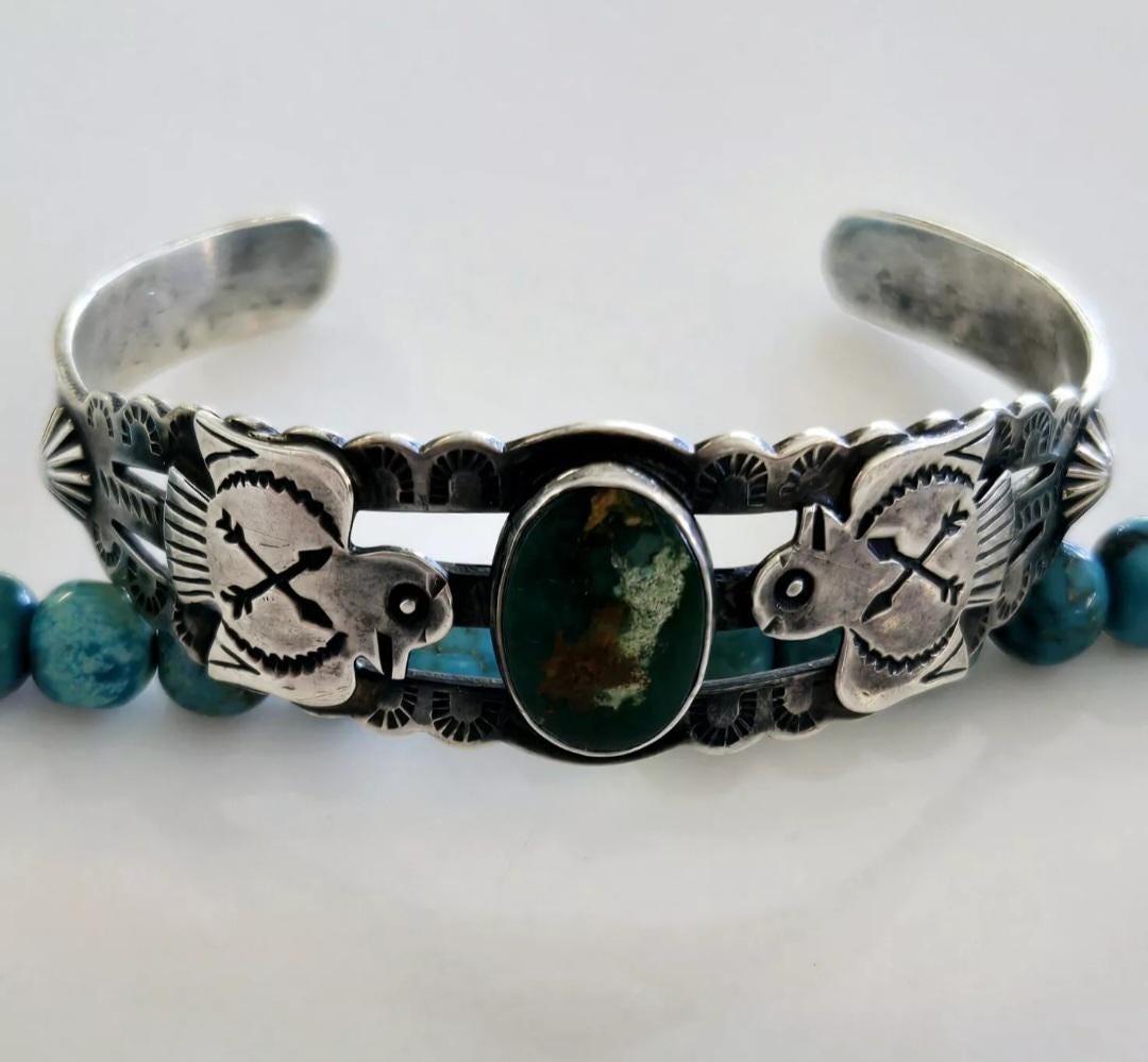 Old Pawn Cuff - Etsy