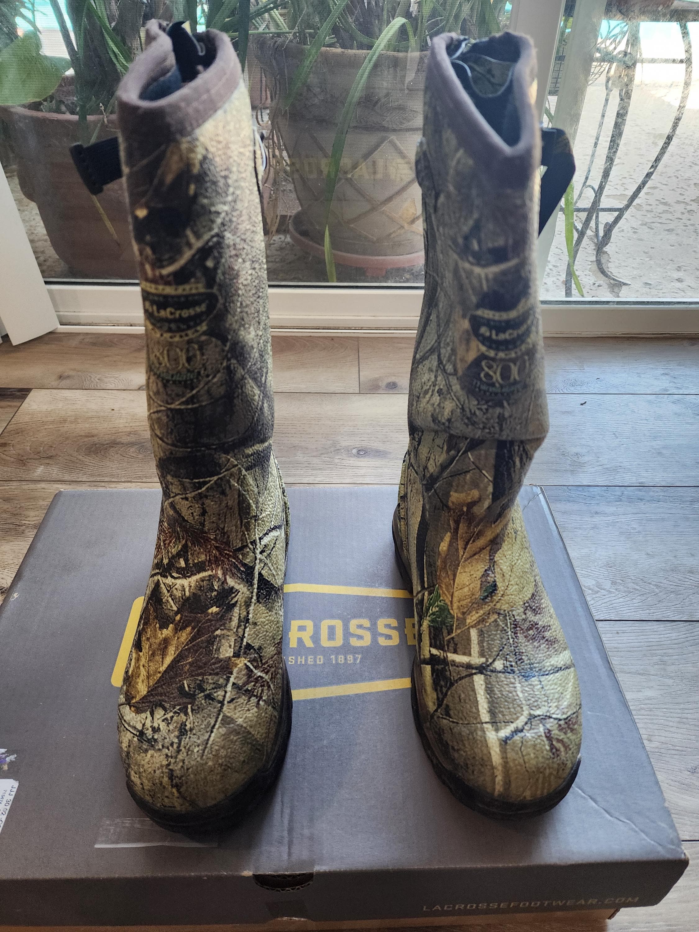 Lacrosse camo boots sales