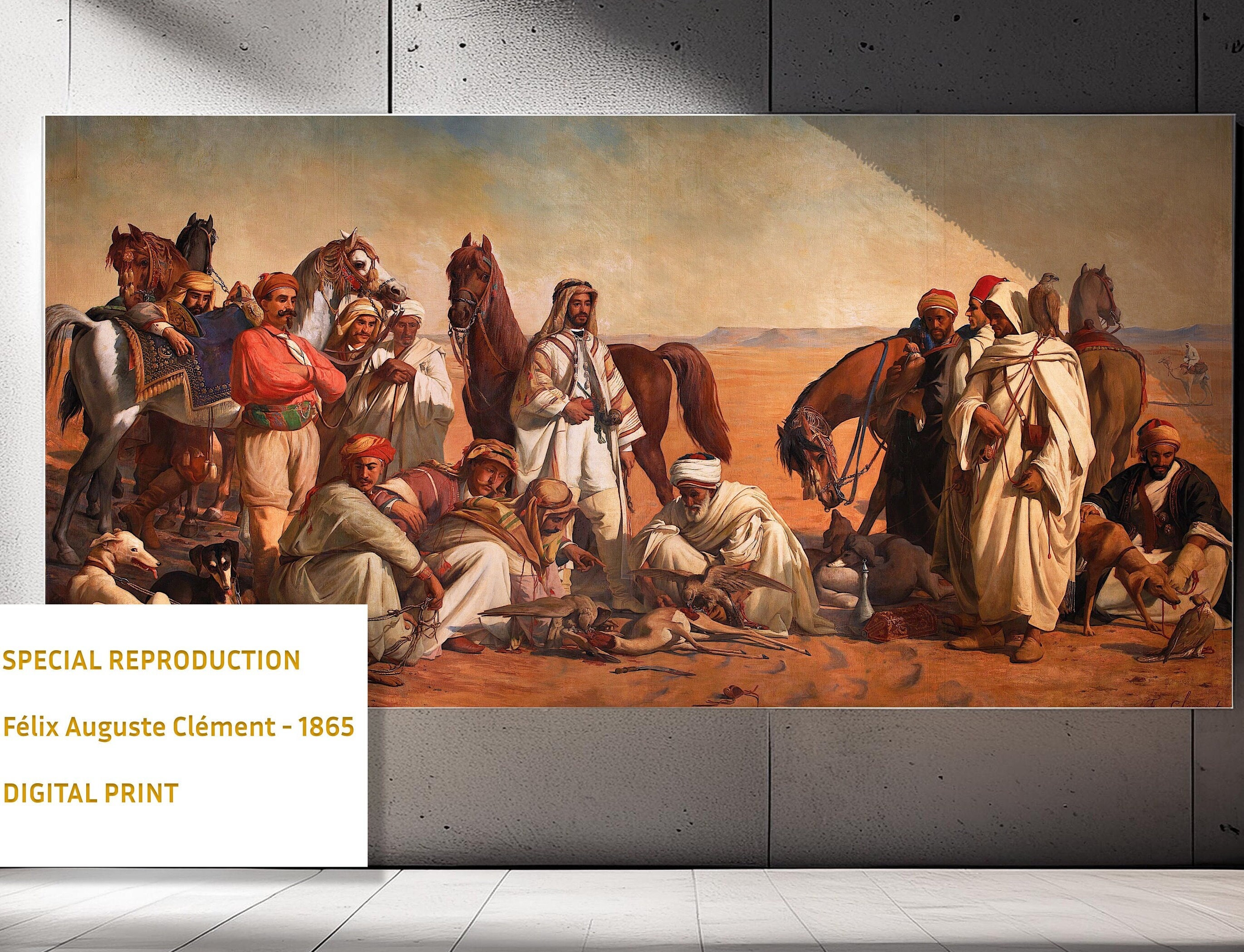 Hound's Share by Felix Auguste Clément 1865, Exclusive Digital