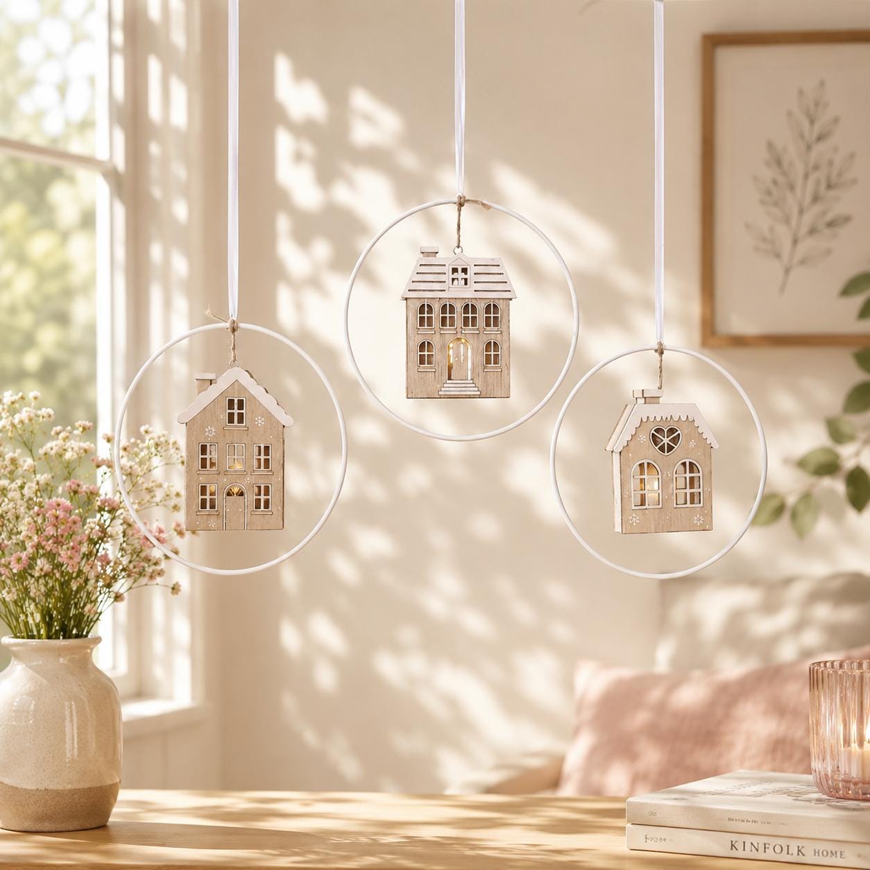 Led fensterdeko hängend