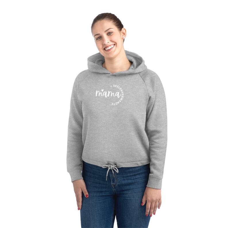 Pullover Hoodie Sweatshirt für Mama perfekt als Muttertagsgeschenk mit Aufschrift mama SEELENVERWANDTE Bild 1