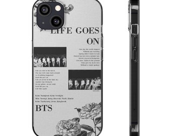 Fundas blandas para teléfonos bts la vida continúa
