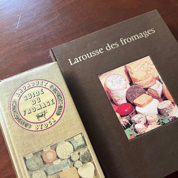 French Cheese Guides, Larousse Des Fromage & Androuet Guide Du Fromage