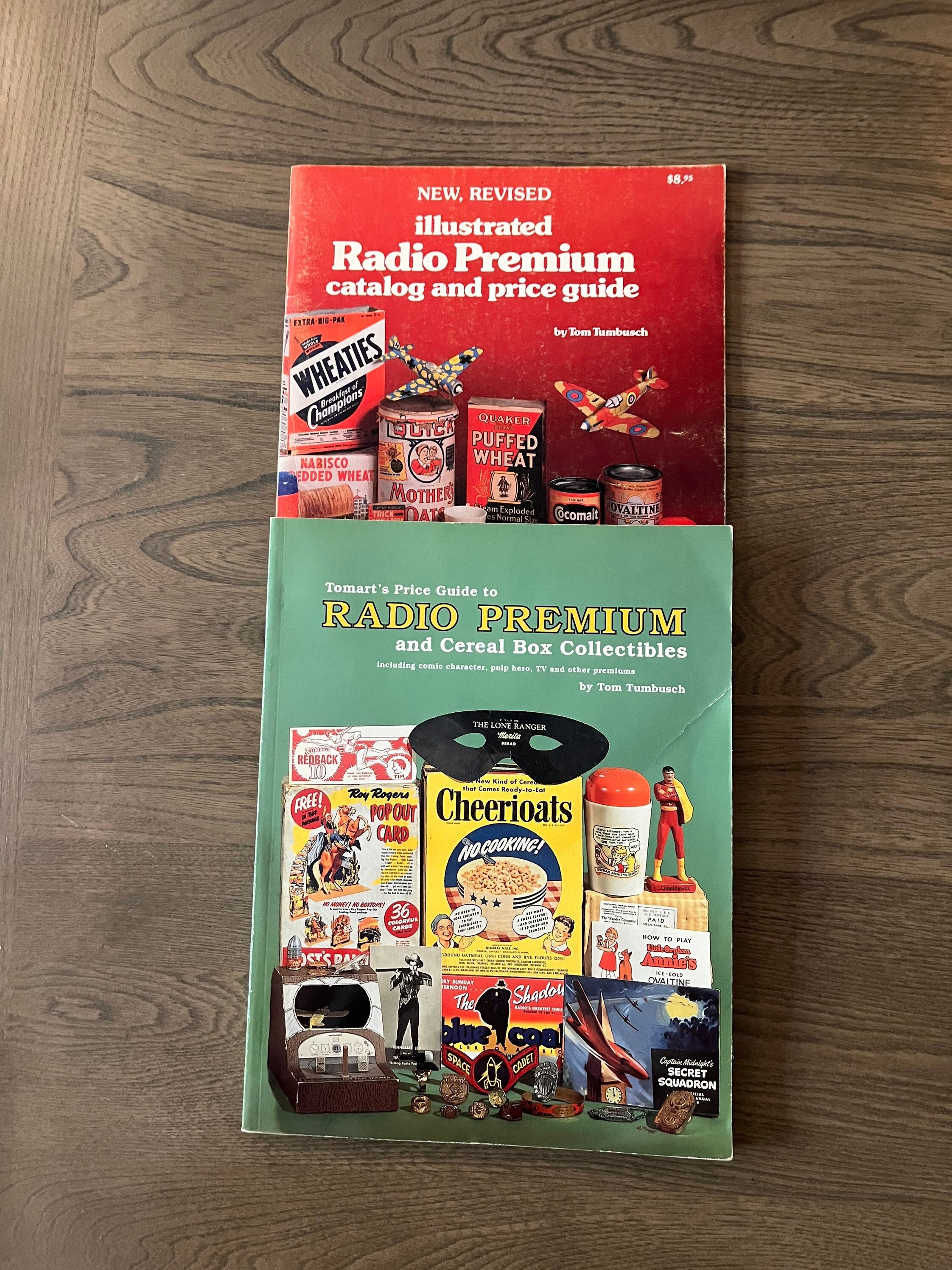 Two Books on Radio Premium Collectibles Tom Tumbusch Tomart
