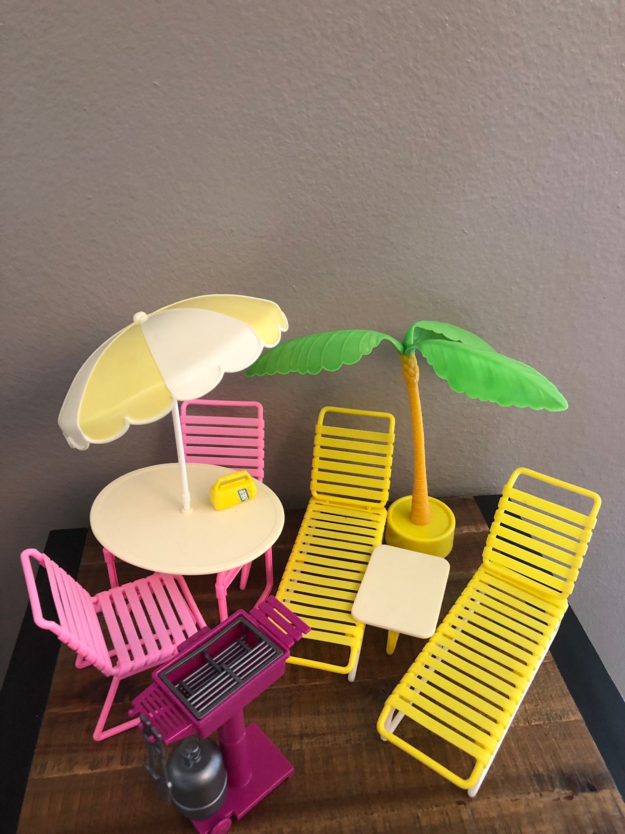 Barbie best sale patio set