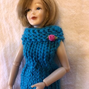 OOAK Heidi Ott, Phicen 1/12 scale doll dress