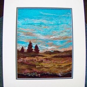 No.446 Indian Summer Needlefelt Art XLarge image 2