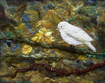 No.612 On a Limb Too - Needlefelt Art XLarge