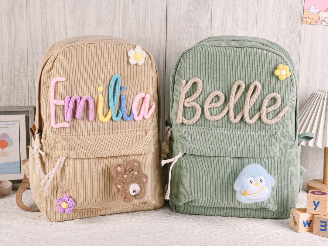 First Day Of School! Wake Up! - Personalized Custom Kid Backpack - Back To School Gift For Kid