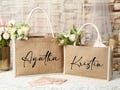 Personalized Bridesmaid Burlap Bag, Bridesmaid Gift Bag, Bridesmaid Proposal Bag Gift, Bachelorette Party Bag,Jute Beach Tote Bag product logo