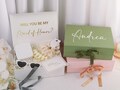 Personalized Empty Proposal Gift Box, Custom Bridesmaid Bridesmaid Box, Will You Be My Maid of Honor, Bridal Party Favors, Wedding Gift product logo