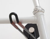 Bike Hooks / Black Vintage Skin / BRASS
