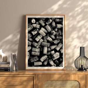 Cork Collection Print Vintage Bar Cart It Girl Dorm Retro Wall Art Newspaper Headline Poster College Apartment Decor Funky