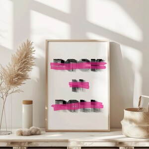 Rock & Roll Pink Wall Art Therapy Print Vintage Bar Cart  Retro Wall Art Aesthetic Kitchen Decor Poster College Apartment Decor Funky