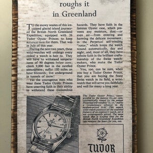Vintage Tudor Rose pura talón reforzado Toe RHT Medias Med Sz 9 Bronce Oscuro