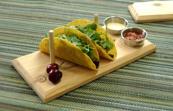 taco serving dish