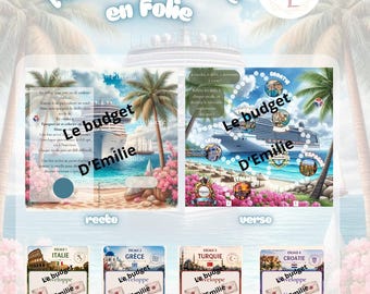 Crazy Cruise Board Challenge / Budget Challenge / Envelope Method