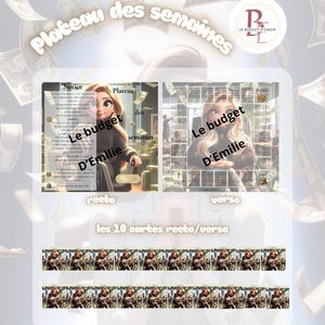 Desafío semanal de la pizarra / desafío presupuestario / método del sobre