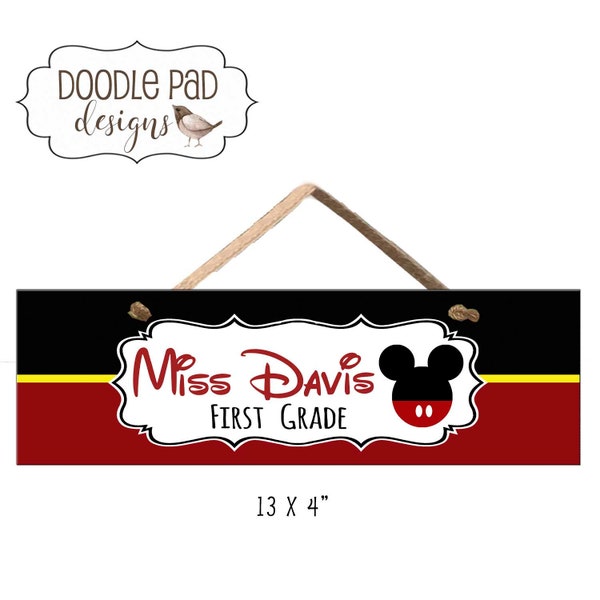 Mickey Classroom Decor - Etsy