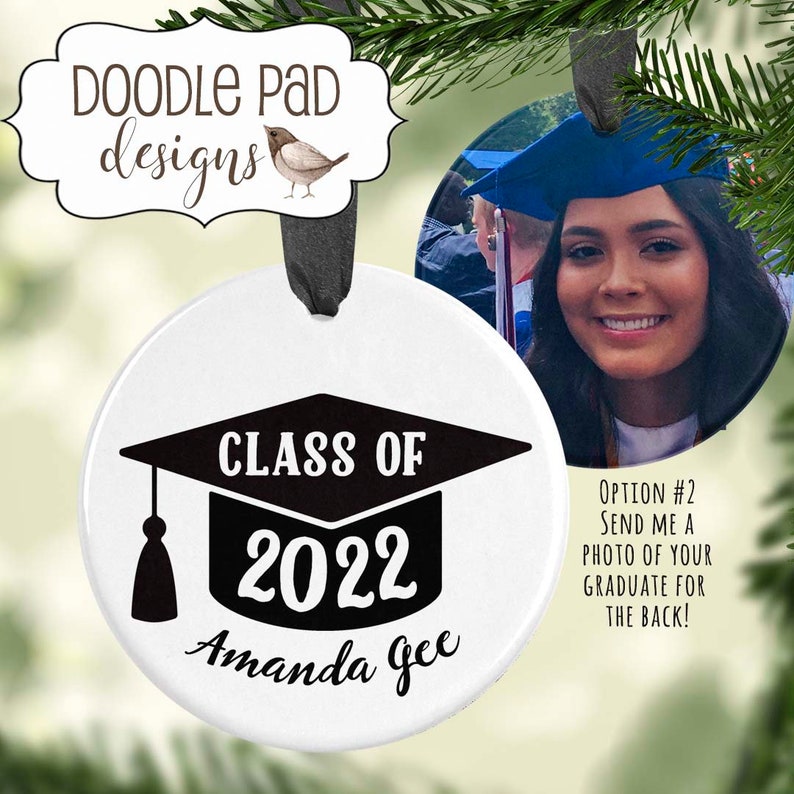Personalized Graduation Gift Ceramic Ornament Etsy