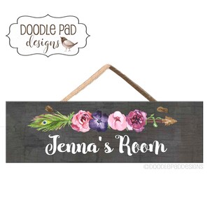 Bedroom Door Sign Etsy
