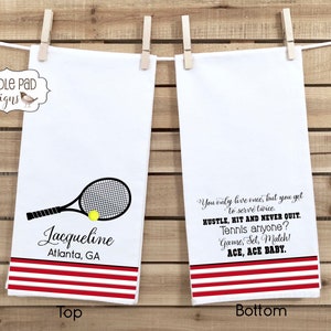 Personalized Cooling Towel Tennis Players Custom Sports Towel Tennis Team Gift Neck Towel Gift for Tennis Coach