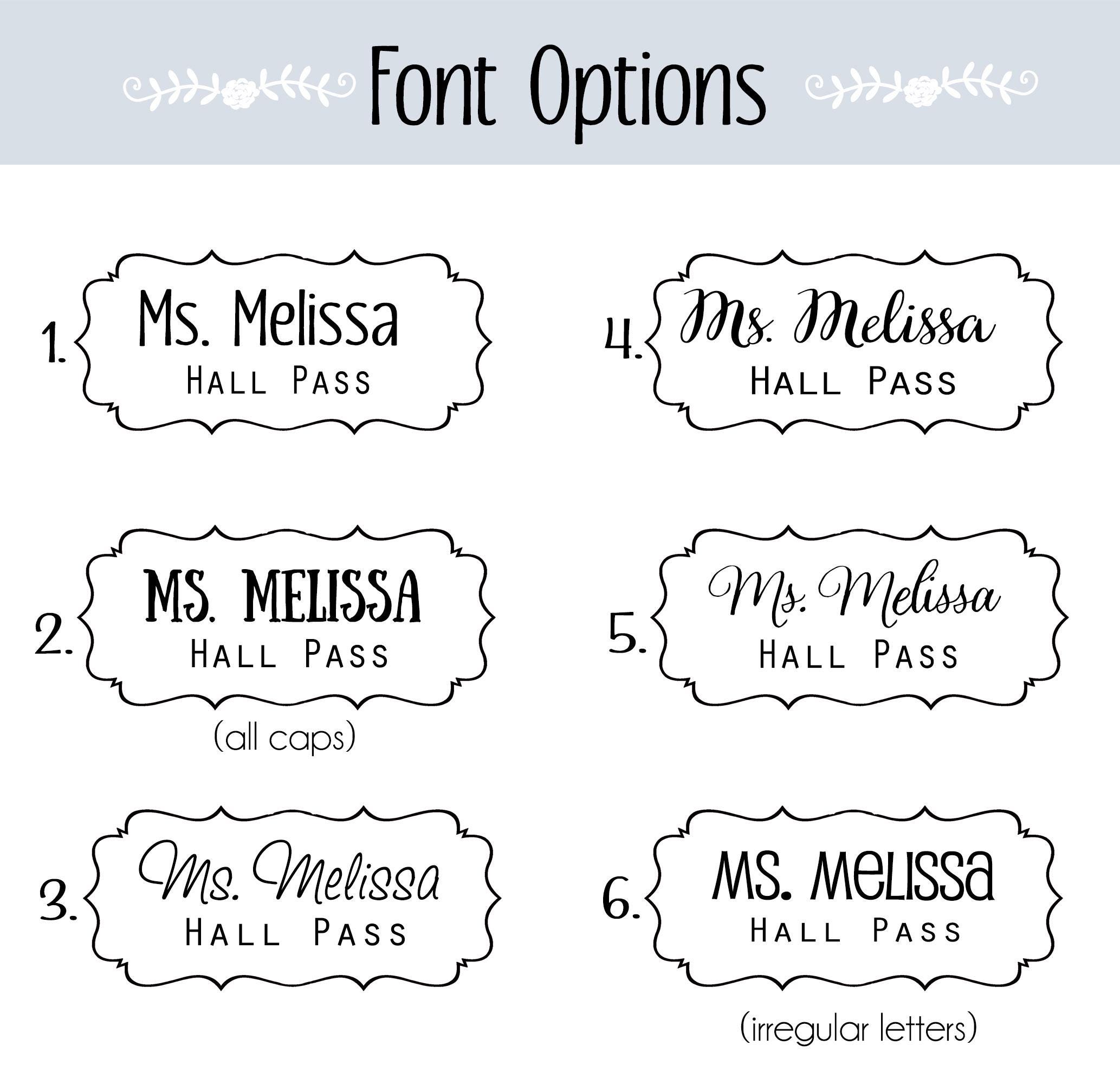 Farmhouse Inspired Classroom Decor, Hall Passes Sign, Teacher Gift ...