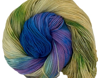 Theodore Roosevelt National Park - Hand dyed yarn - Mohair - Fingering - Sock - DK - Sport - Worsted - Bulky - Variegated