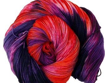 Galentine's Day- Hand dyed yarn - Mohair - Fingering - Sock - DK - Sport - Worsted - Bulky - Variegated Valentine yarn