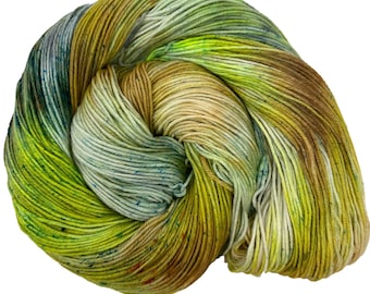 Aniakchak National Monument and Preserve - Hand dyed yarn - Mohair - Fingering - Sock - DK - Sport - Worsted - Bulky - Variegated