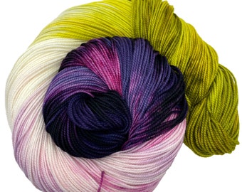 Best Friend's Day - Hand dyed yarn - Mohair - Fingering - Sock - DK - Sport - Worsted - Bulky - Variegated Valentine yarn