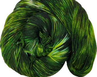 Imbolc - Hand dyed yarn - Mohair - Fingering - Sock - DK - Sport - Worsted - Bulky - Variegated  yarn