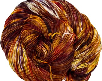 February 23rd - Hand dyed yarn - Mohair - Fingering - Sock - DK - Sport - Worsted - Bulky - Variegated Valentine yarn