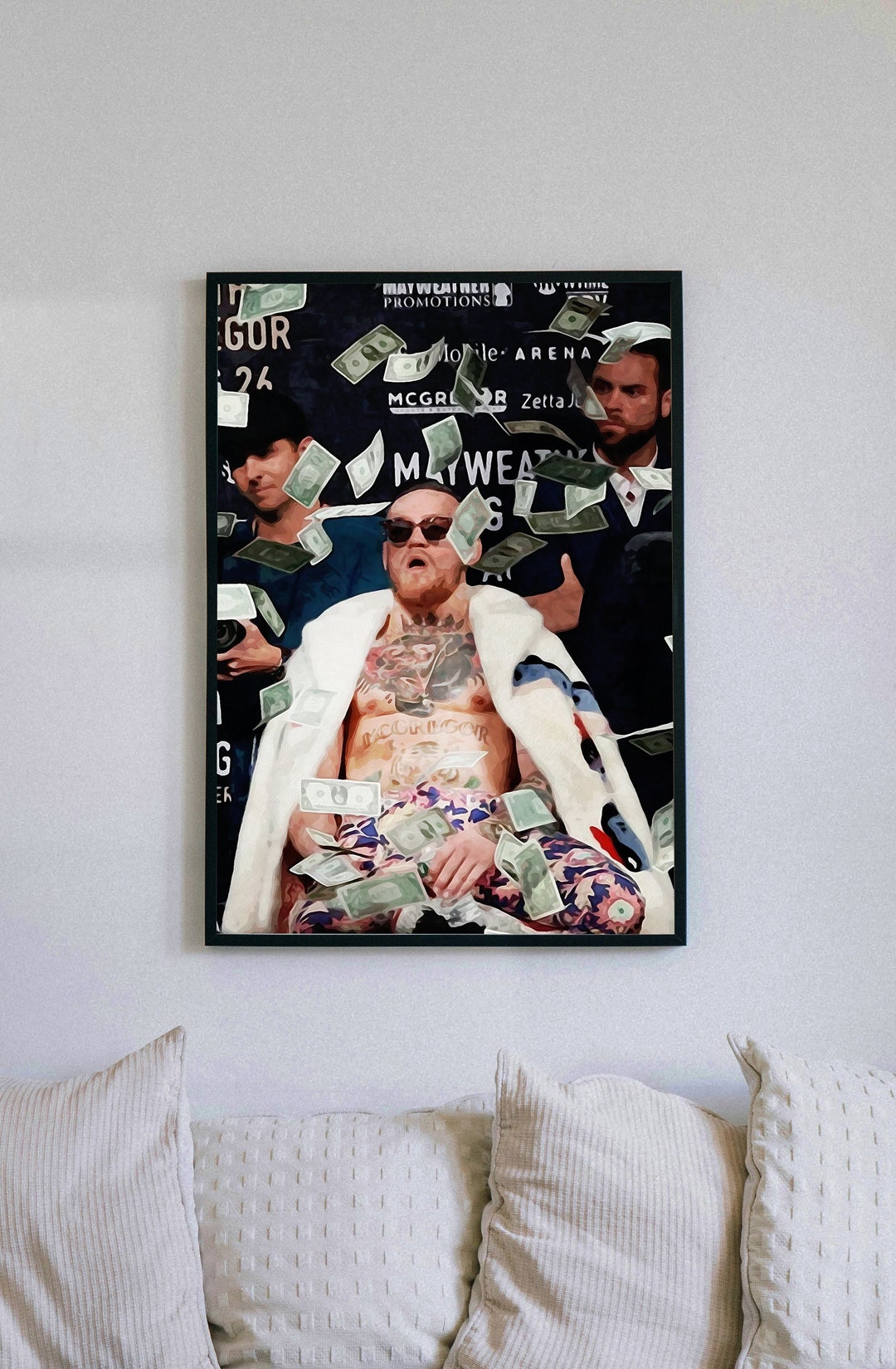 Photo Dédicacée De Conor McGregor – Tirage Luxe Signé – Années 2000 – UK
