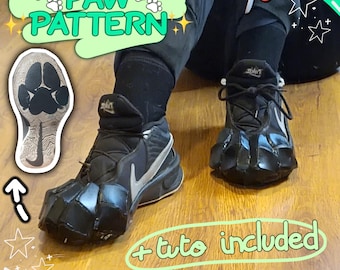 Pattern de patte pour Therian, Furry, Kemonomimi, etc