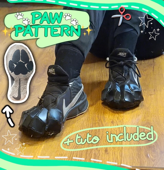 Pattern de patte pour Therian, Furry, Kemonomimi, etc