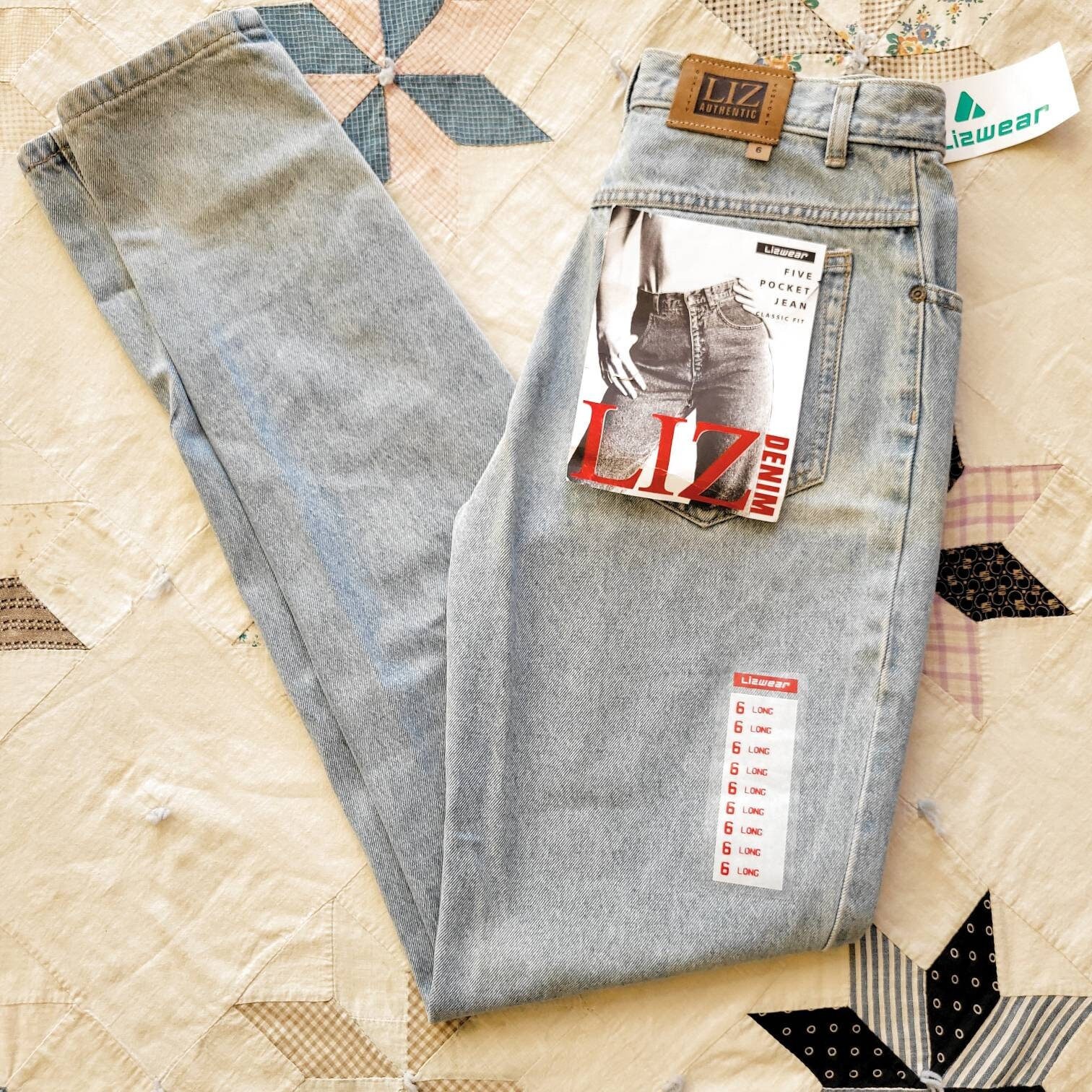 Vintage 90s Liz Wear Mom Jeans NWT 