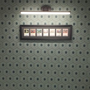 7-Karten-Rahmen für TCG, Spielkarten der TCG-Sammlung