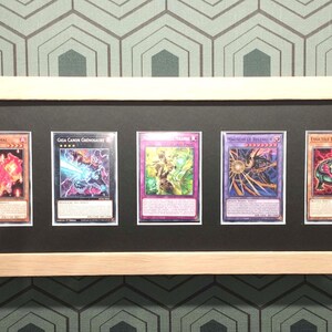 cadre 5 cartes Yu-Gi-Oh!