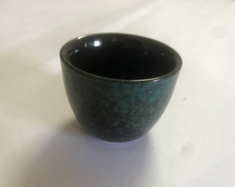 Keramik Mini Teetassen-Set zierliche Porzellan-Teetassen kleine handgefertigte Teetassen-Sammlung