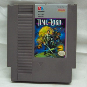 Vintage 1990 TIME LORD Nes Nintendo Video Game Cart Cartridge Tested Authentic Original 1990&#39;s