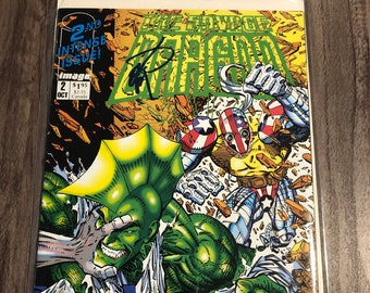 THE SAVAGE DRAGON #2 Comic Book Signed By Erik Larson Autograph Image Comics