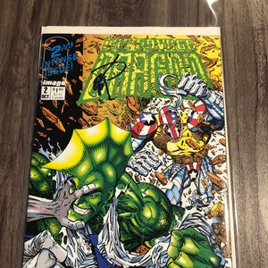 THE SAVAGE DRAGON #2 Comic Book Signed By Erik Larson Autograph Image Comics