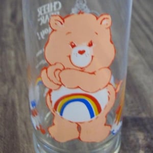 Care bear vintage glass - Etsy 日本