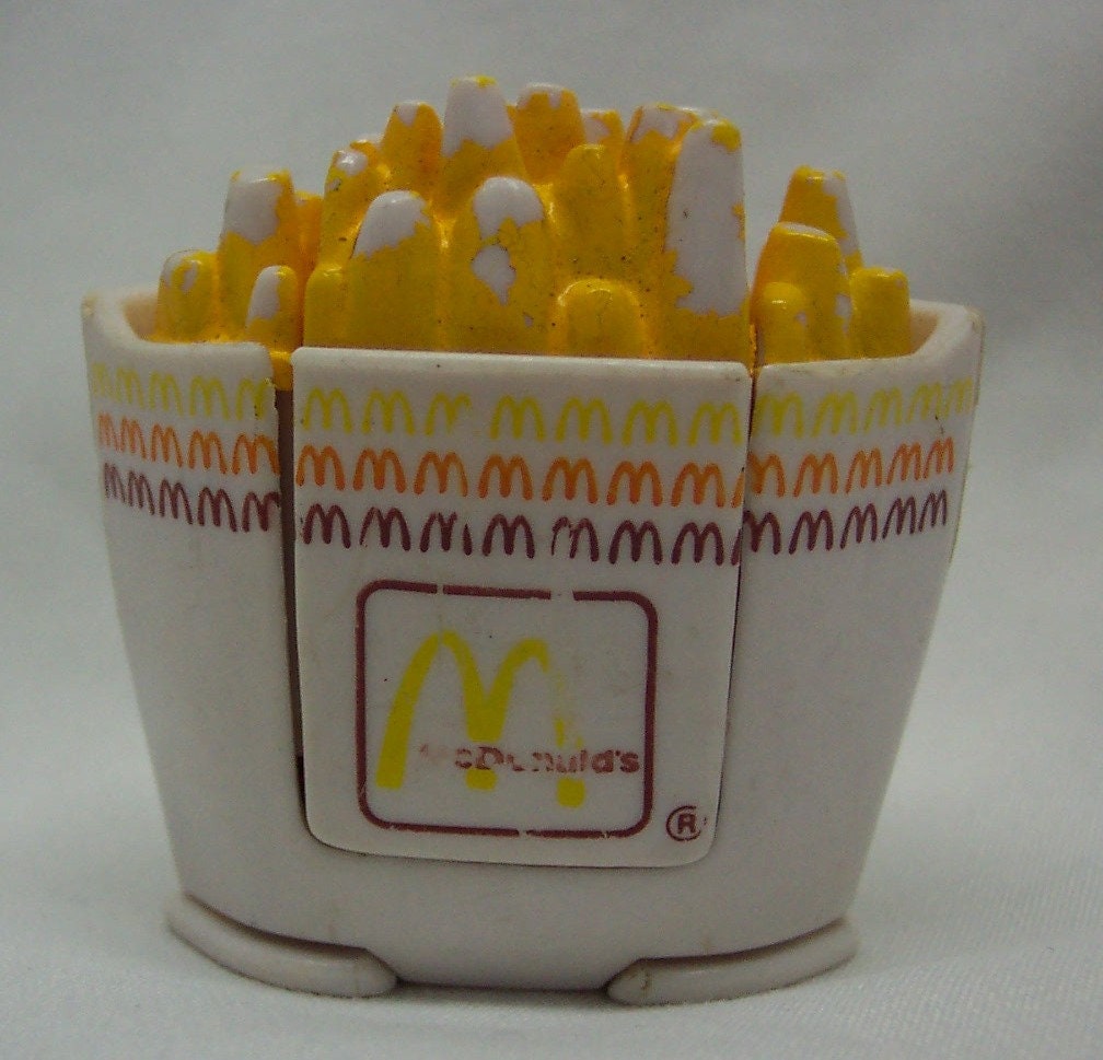 McDonald's Super Size Product Line Burger Fries Soda (1987) 1980s
